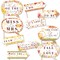Big Dot of Happiness Funny Fall Foliage Bride - Autumn Leaves Bridal Shower and Wedding Party Photo Booth Props Kit - 10 Piece